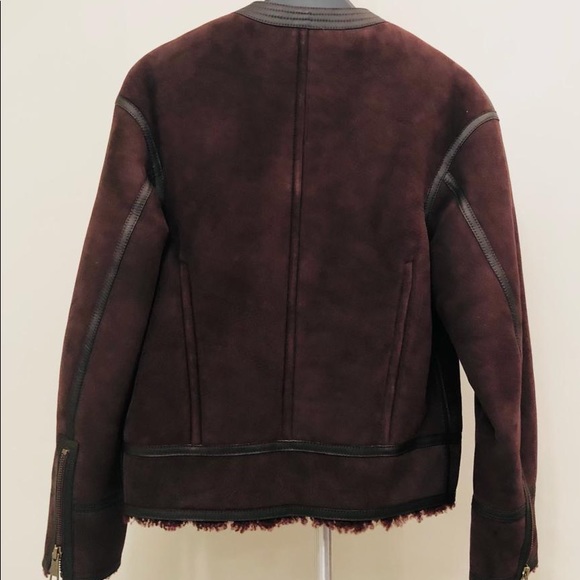 Burberry Lambskin Shearling Coat - Picture 2 of 4